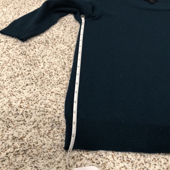 J.Crew Merino Wool Dark Green Sweater - Picture 7 of 7